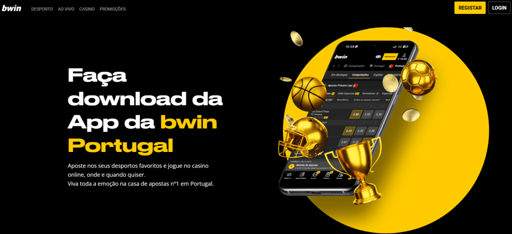 Download da app Bwin com opções para Android e iOS