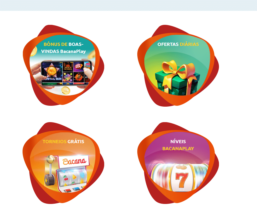 Página de promoções do BacanaPlay Casino mostrando diferentes bónus e ofertas disponíveis.
