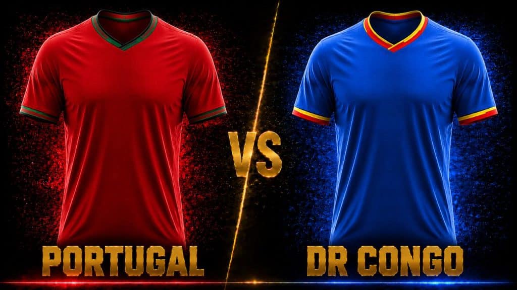 Portugal vs DR Congo - Prognosticos, apostas e odds