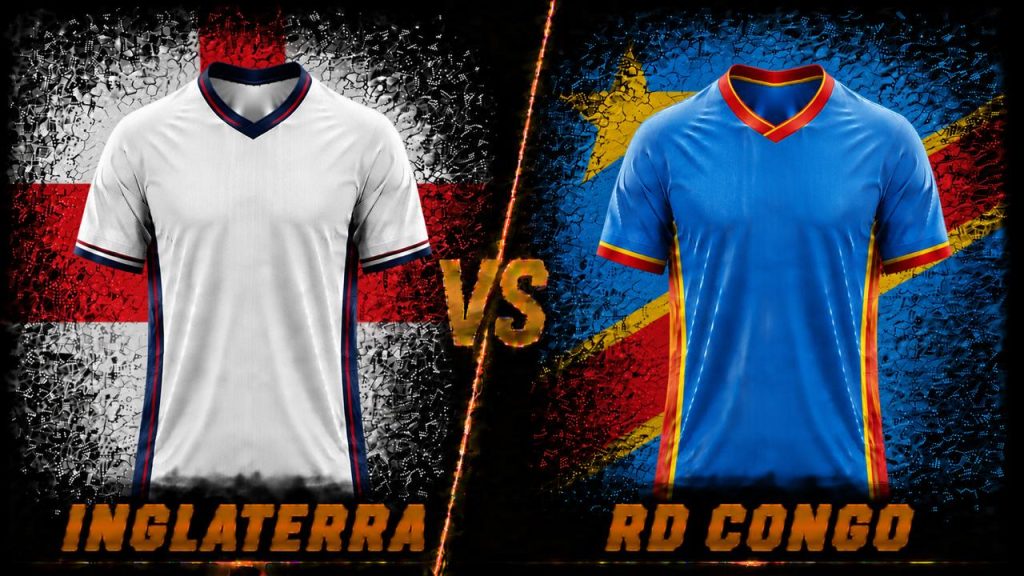 Inglaterra vs RD Congo - Prognosticos, apostas e odds