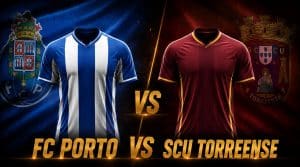 Supertaça Cândido de Oliveira entre FC Porto e SCU Torreense, no dia 1 de agosto